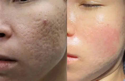 Acne scar reduction