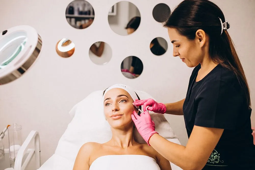 Dermatology clinic room